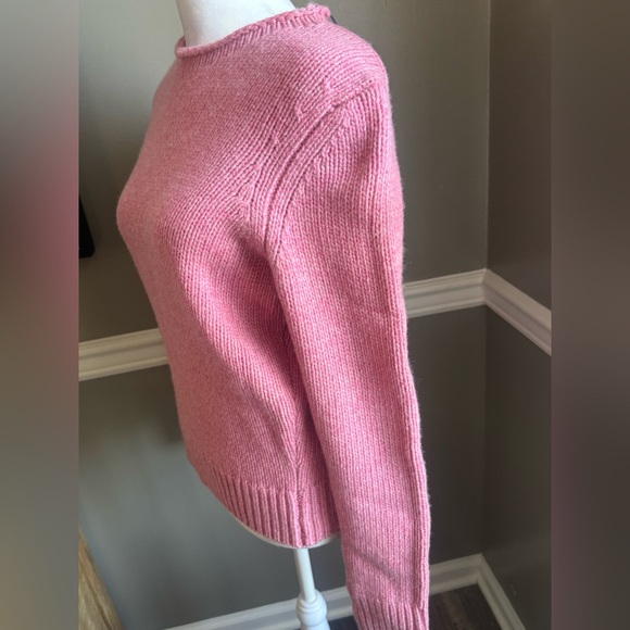 NWT Alex Mill Pink Crew Neck Sweater | Large - Picture 5 of 9
